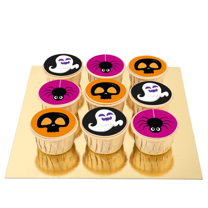 9 Cupcakes Halloween 