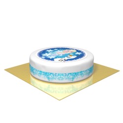Torta Elsa e Olaf -  20 cm. n1