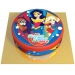 Torta Super Hero Girls -  20 cm. n1