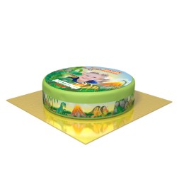 Torta Dino Party Personalizzabile -  20 cm. n1