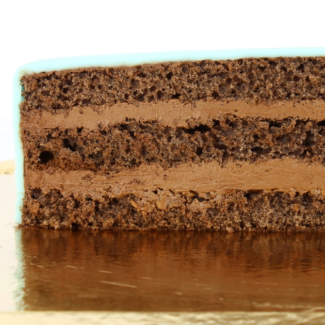 Torta Francia Personalizzabile -  20 cm Cioccolato 