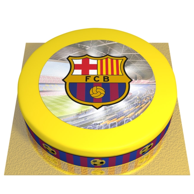 Torta FC Barcelona -  26 cm 