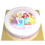 Torta Principesse Disney - Ø 26 cm Fragola