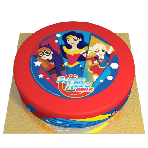 Torta Super Hero Girls - Ø 26 cm 