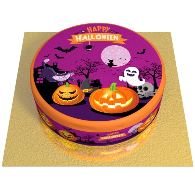Torta Happy Halloween - Ø 20 cm 