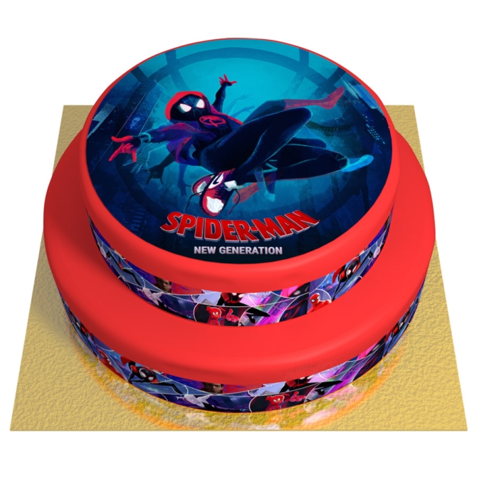 Torta Spider-Man New Generation - 2 piani 