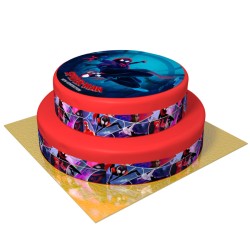 Torta Spider-Man New Generation - 2 piani. n1