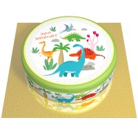 Torta Dino Colors -  20 cm Fragola