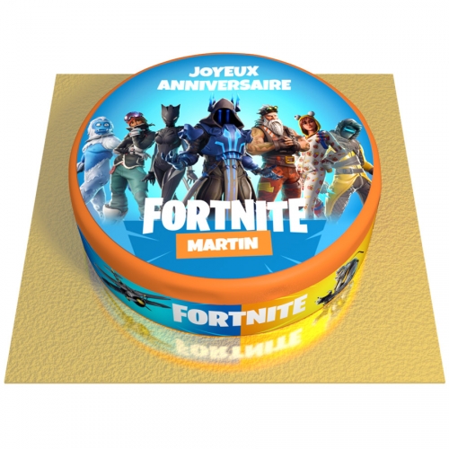 Torta Fortnite Personalizzabile -  20 cm 