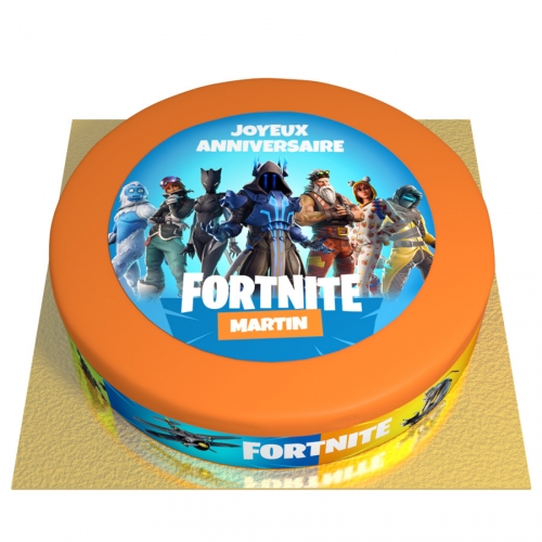 Torta Fortnite Personalizzabile -  26 cm 