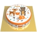 Torta Animali della Foresta -  20 cm. n1