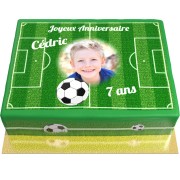 Torta Calcio Personalizzabile - 26 x 20 cm Vaniglia