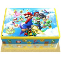 Torta Super Mario - 26 x 20 cm