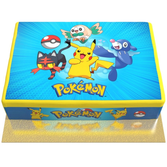 Torta Pokemon - 26 x 20 cm 