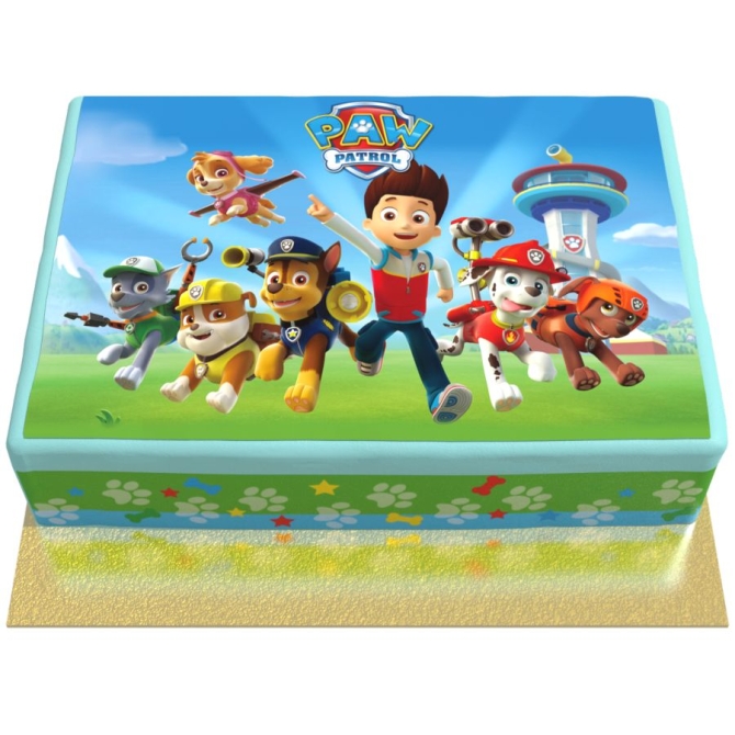 Torta Paw Patrol - 26 x 20 cm 