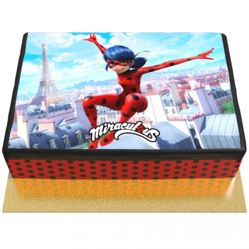 Torta Ladybug - 26 x 20 cm 