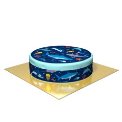 Torta Animali Marini -  20 cm. n1