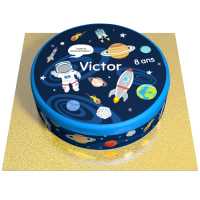 Torta Spazio personalizzabile -  20 cm