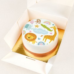 BuenoCake Baby Jungle personalizzabile -  14 cm. n1