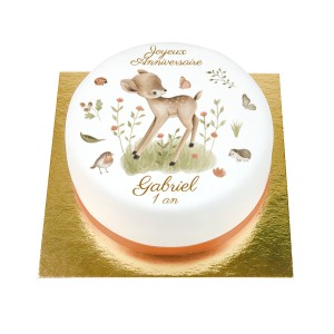 BuenoCake Joli Bois personalizzabile -  14 cm
