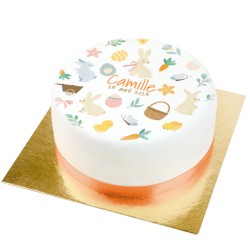BuenoCake Coniglietto Personalizzabile -  14 cm. n2
