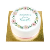 BuenoCake Personalizzabile Congratulazioni -  14 cm