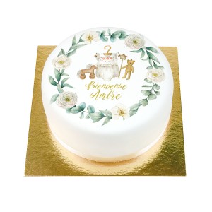 BuenoCake Welcome girl - personalizzabile -  14 cm