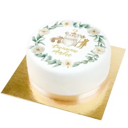 BuenoCake Welcome girl - personalizzabile -  14 cm. n2
