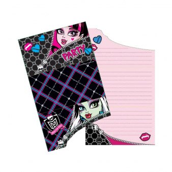 6 Inviti Monster High 