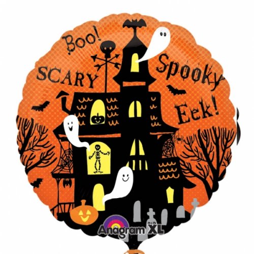 Palloncino Mylar Halloween Castello stregato 