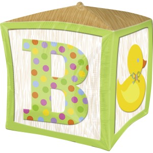 Palloncino Mylar Cube Baby