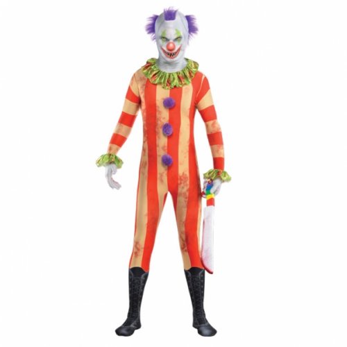 Costume Tuta Clown Pazzo 