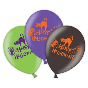 6 Palloncini Happy Halloween