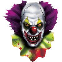 Decorazione del clown malvagio