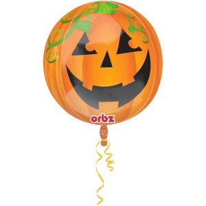 Palloncini a forma di zucca in mylar Orbz