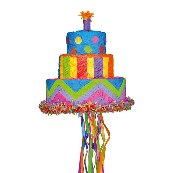 Pull Pinata Torta di compleanno per il compleanno del tuo bambino