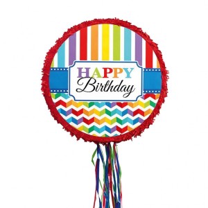 Pull Pinata Happy Birthday