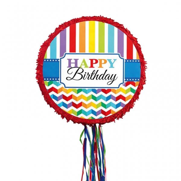 Pull Pinata Happy Birthday 