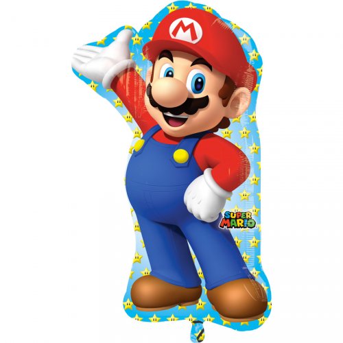 Palloncino gigante Super Mario (83 cm) 