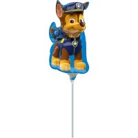 Palloncino con asta a forma di PAW Patrol - Chase