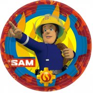 8 Piatti Sam il Pompiere Fireman