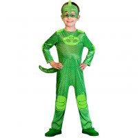 Travestimento Gluglu Pj Masks Verde taglia 3-4 anni