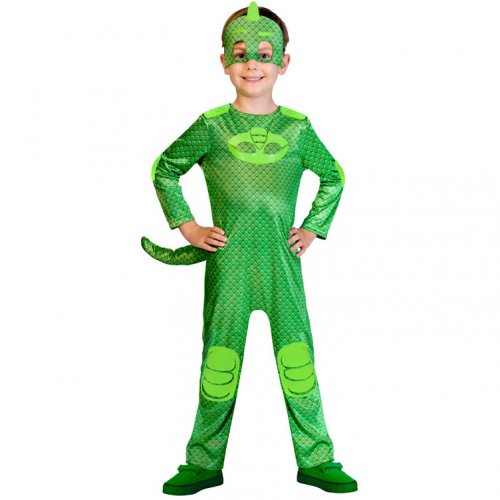 Costume Geco PJ Masks - Super pigiamini Verde 