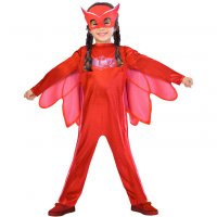 Travestimento Bibou Pj Masks Rosso taglia 5-6 anni