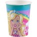 Contiene : 1 x 8 Bicchieri Barbie Unicorno. n5