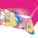 Contiene : 1 x Tovaglia Barbie Unicorno. n3
