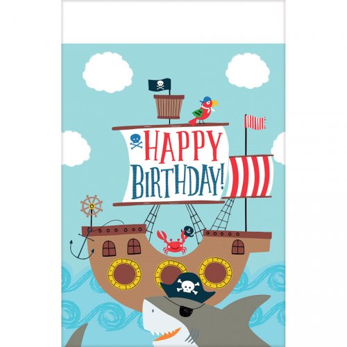 Tovaglia Compleanno dei pirati 