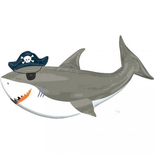 Palloncino gigante Squalo (104 cm) - Pirate Birthday 