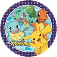 Contiene : 1 x 8 Piatti Pokemon Friends