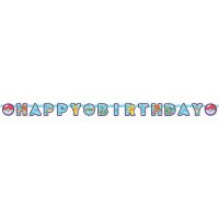 Contiene : 1 x Ghirlanda Happy Birthday Pokmon Friends (2,18 m)